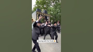 Thumbnail of Dancing with the Torah #shabbat #shalom #rabbi #dance #jewish