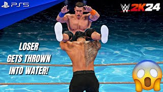 WWE 2K24 - Water Royal Rumble Match | PS5™ [4K60]