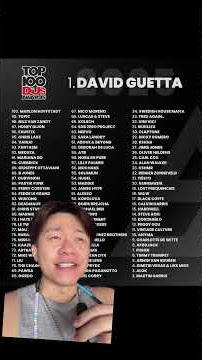 Top 100 DJs list is …