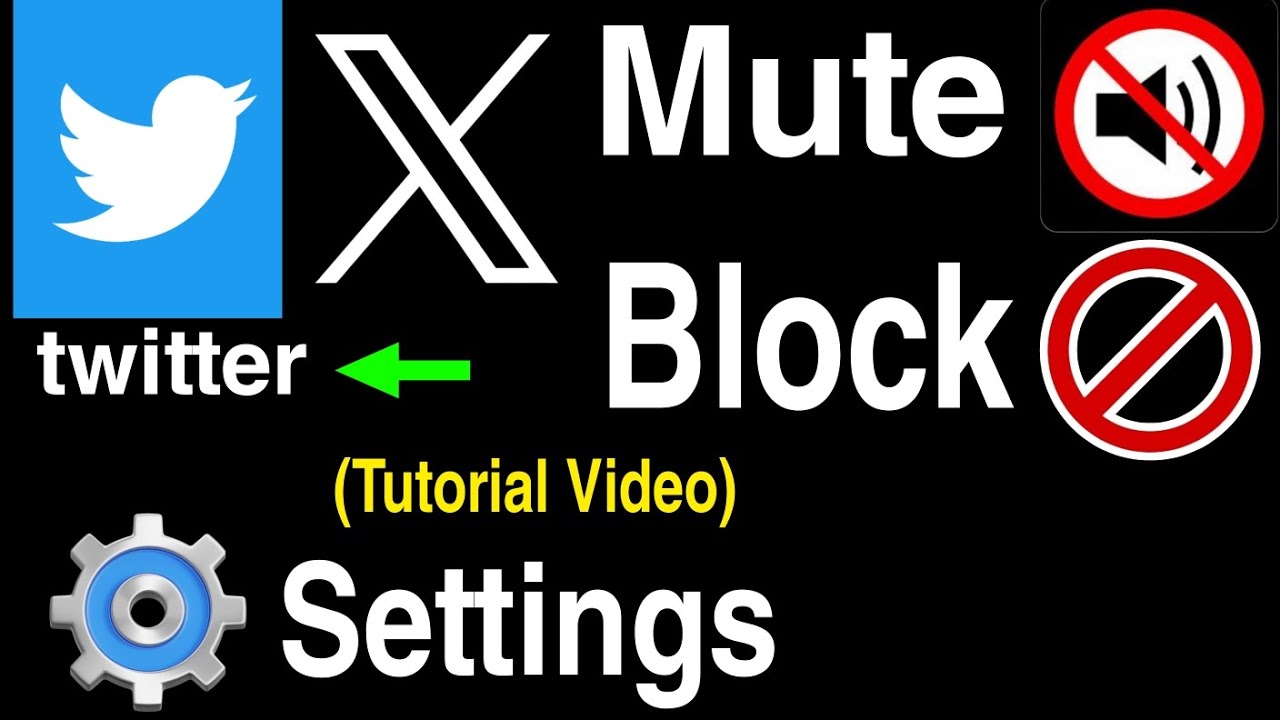 How to Settings Mute & Block on X (Twitter) Account? | Mute & Block Settings on X (Twitter)