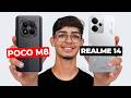 REALME 14 vs POCO M8 Qual é o melhor para comprar em 2026? comparativo