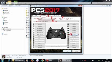 pes 2017 setting *control buttons* -*resolution*   for pc