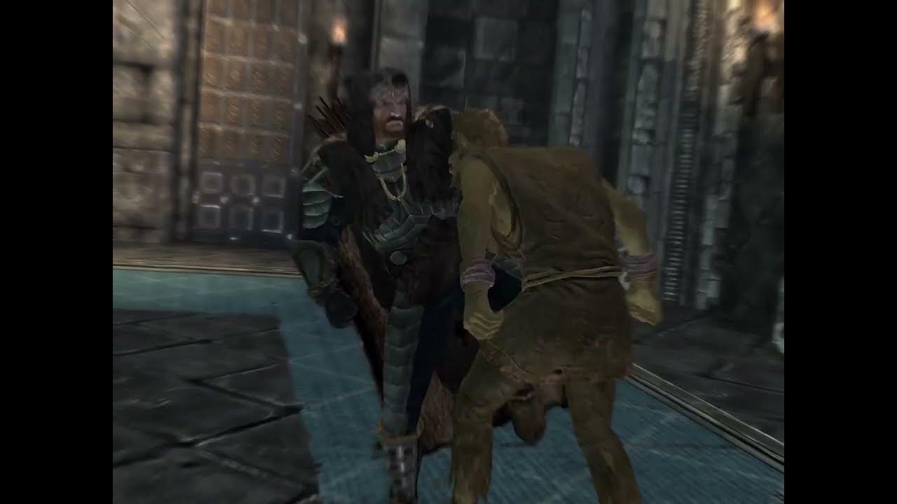 falk firebeard kicks agent lorcalin in the nuts YouTube