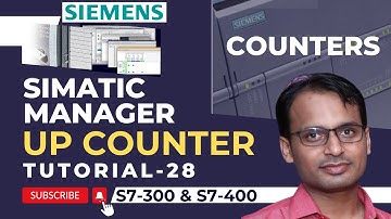 Siemens PLC Training 28 - What are Counters in PLC? | Types of Counter | Up Counter in Siemens PLC