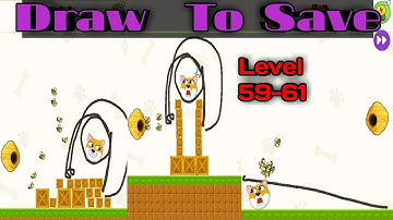 Draw 2 save Level 59-61 Walkthrough Sulotion