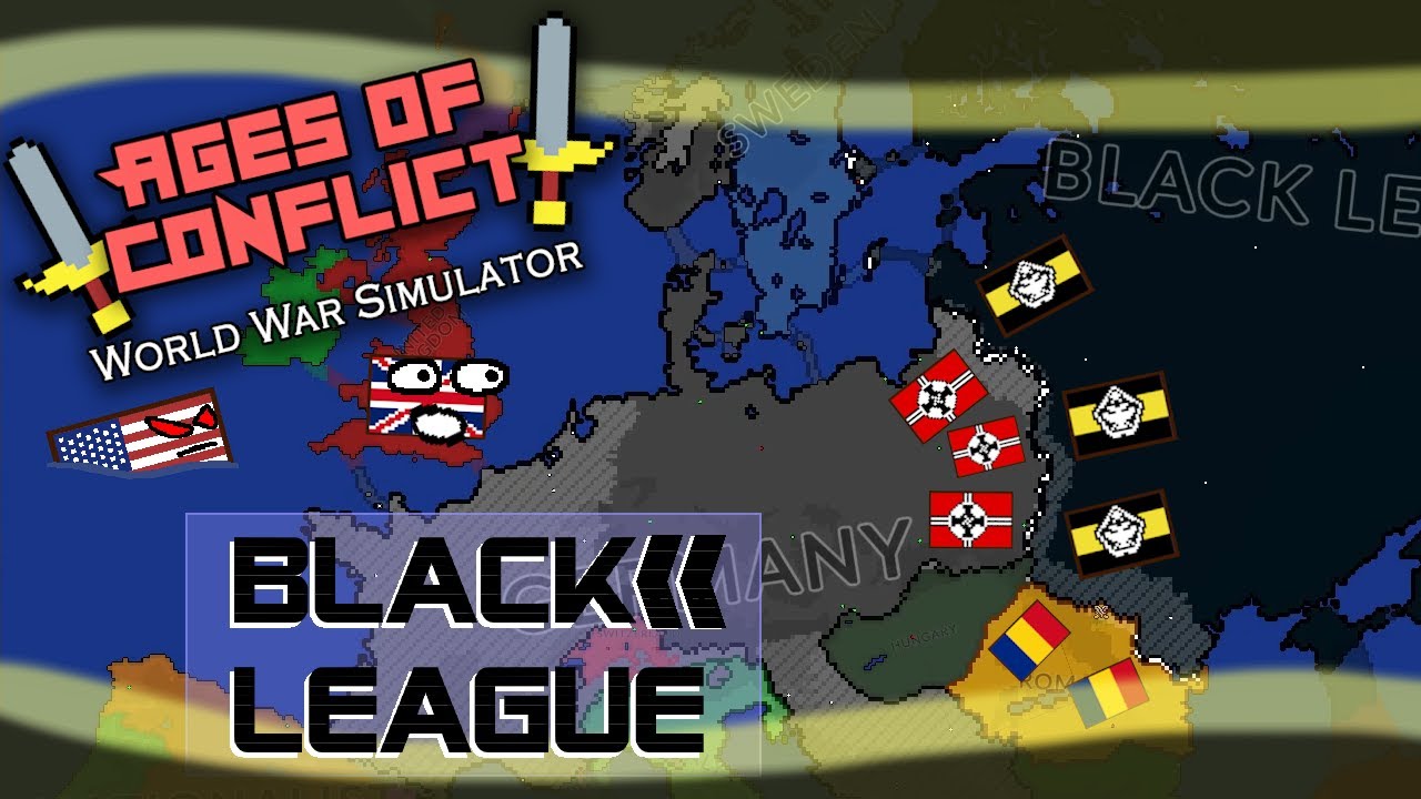 What if the Black League teleports to the beginning of World War II? | Ages of Conflict