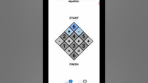 Easy Game Brain Test Level 348 Solution | Draw a path that creates a correct equation