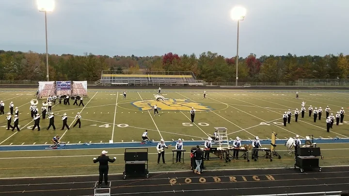 Brandon HS Marching Band Oct 11,  2022 Goodrich in...