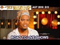 Brian King Joseph Electric Violinist ROAD TO LIVE SHOWS America&#39;s Got Talent 2018 AGT