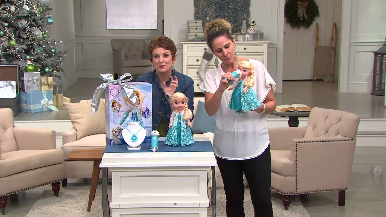 Disney's Frozen Sing With Me Elsa w/ Light-up Dress & Necklace with Jane Treacy