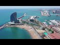 Marina Bay, Barcelona, Spain (Unedited drone footage)
