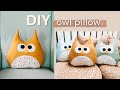 DIY Owl Pillow by Owlipop + Pattern | Owlipop DIY