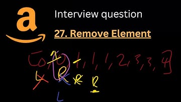 Leetcode 27. Remove Element | Two Pointers | Javascript