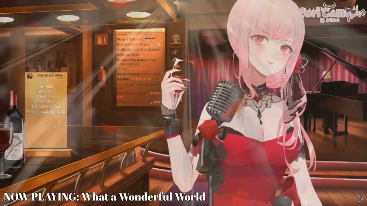 Mori Calliope Sings - What a Wonderful World - YouTube