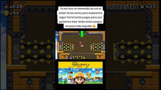 Pasamos el nivel 3 del mundo 4 del Super Mario Maker for 3DS. #supermariomaker