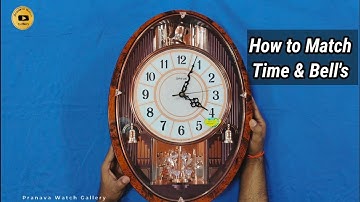 Oreva Wall Clock 2227 MusicalWallClock AjantaWallClock PranavaWatchGallery