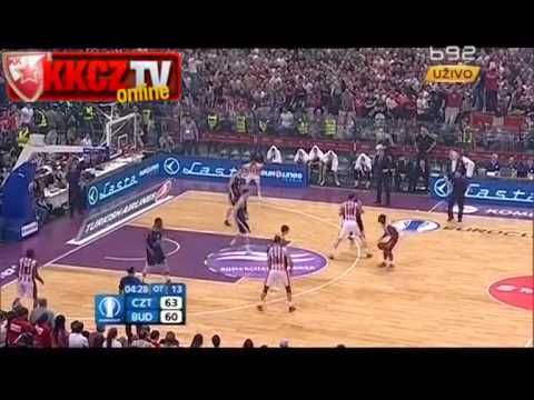 Crvena zvezda Telekom : BC Budivelnyk 79:70 | Jenkins trojke [1/4 final Eurocup | 26.3.2014]