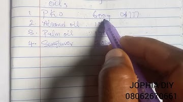 HOW TO CALCULATE YOUR SOAP RECIPE USING (SAP) VALUE