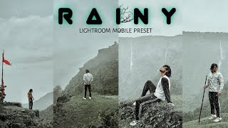 How To Edit Rainy Photos in Lightroom Mobile | Athar Raut Rainy Preset Photo Editing | Rainy Preset screenshot 4