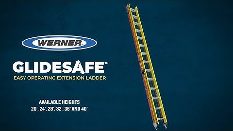 Werner Ladder - GLIDESAFE™ - Overview