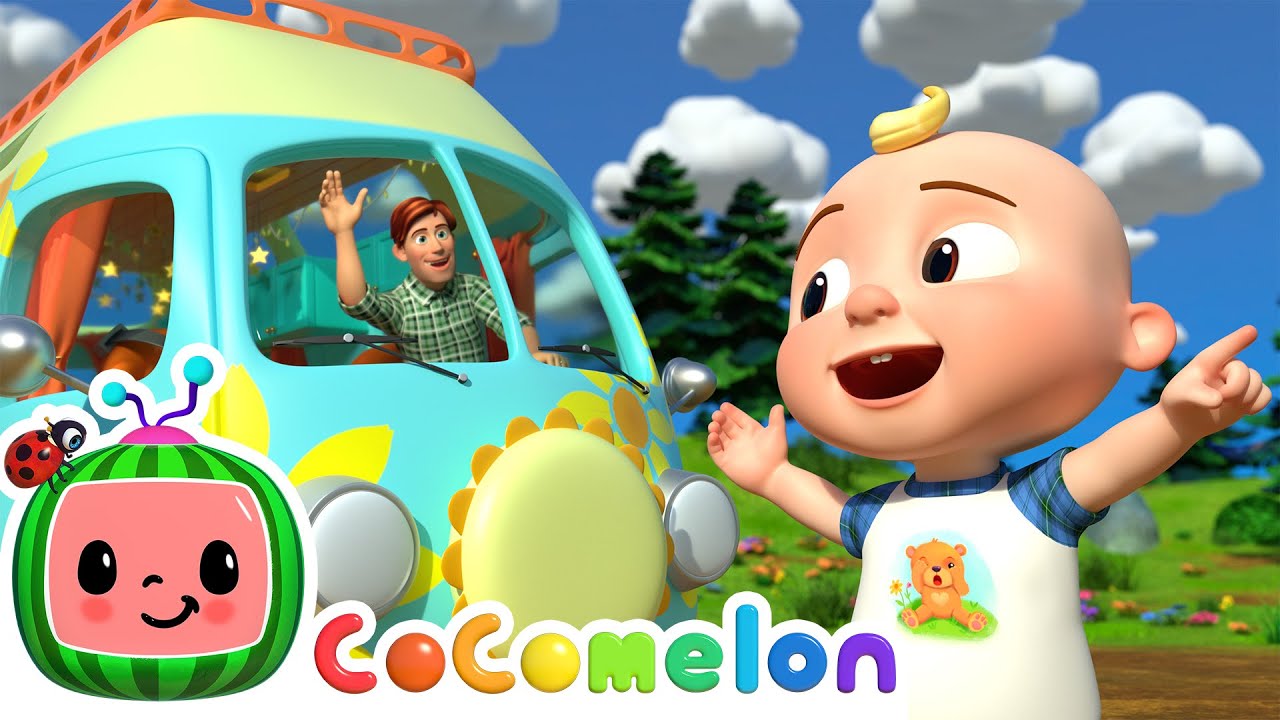 ⁣Wheels on the Camper Van | CoComelon Nursery Rhymes & Kids Songs