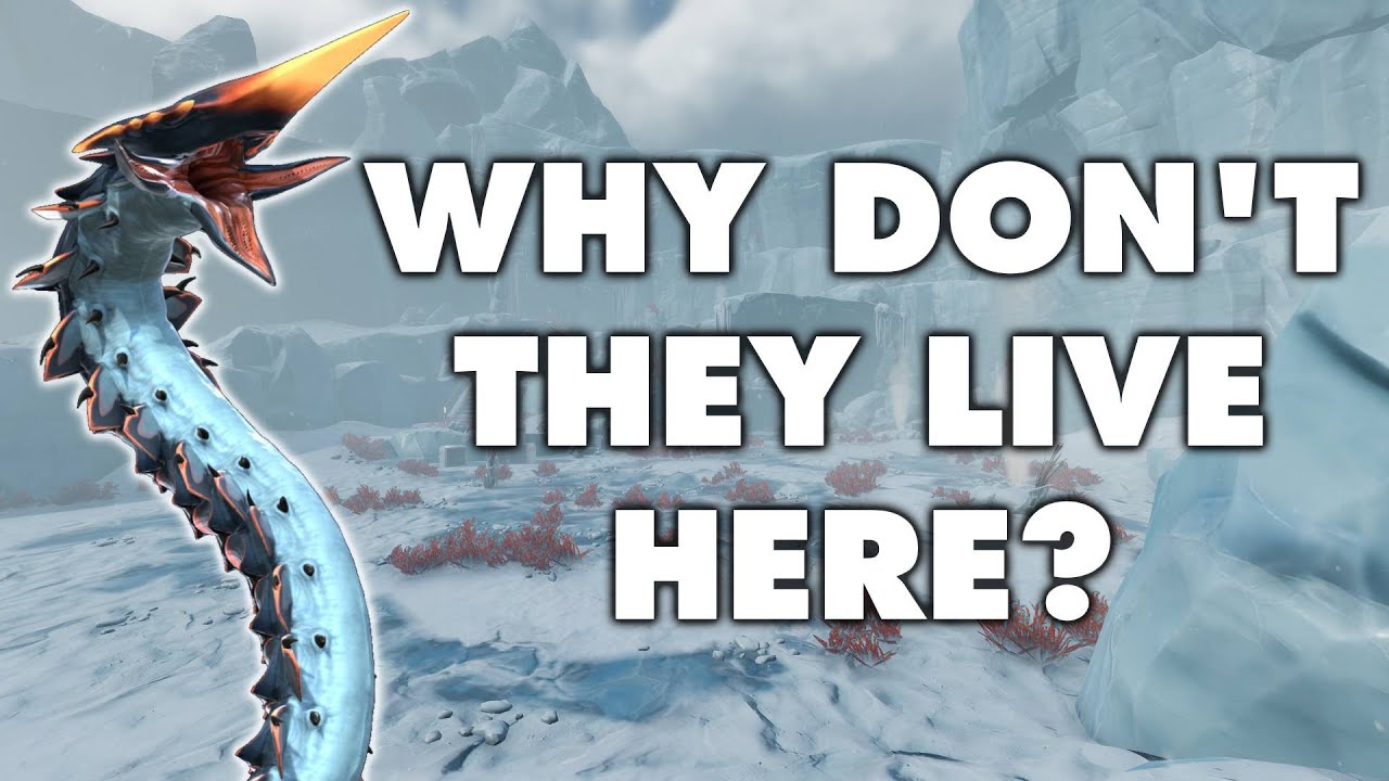 Why Don’t Ice Worms Live Within the Glacial Basin and Glacial Bay Biomes? | Subnautica: Below Zero