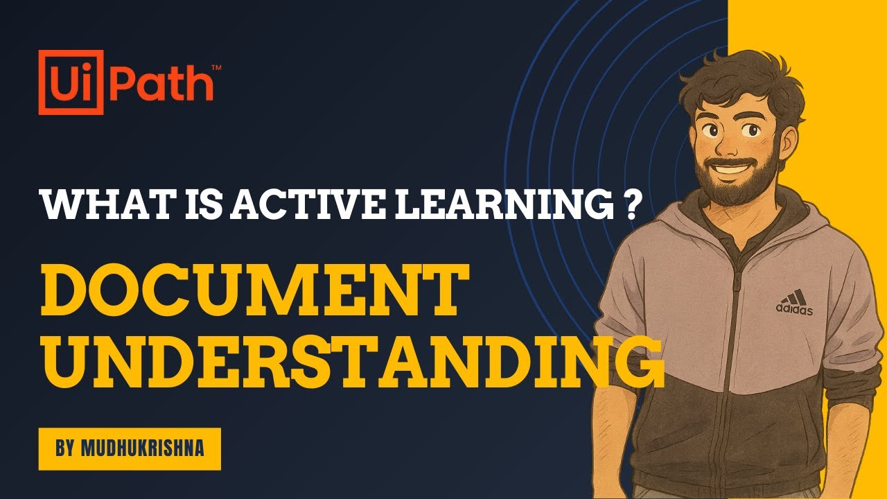 What is Active Learning in UiPath Document Understanding? - YouTube