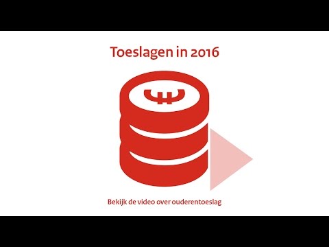 Toeslagen: ouderentoeslag