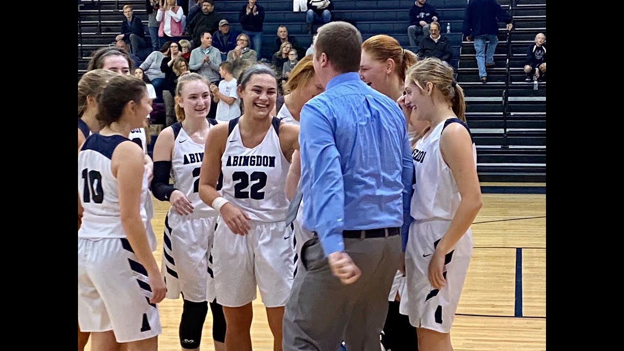 Abingdon High School Lady Falcons Basketball January 14, 2020 YouTube