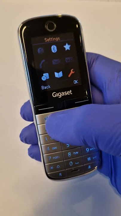 How YouTube Register - SL400 Gigaset a Handset To