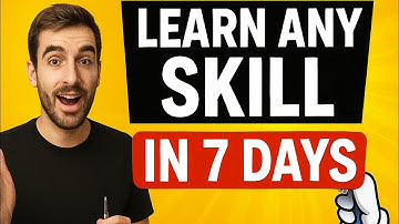 Learn Any Skill in 7 Days – The Secret They Don’t Want You to Know! #learning #learningtips #skills