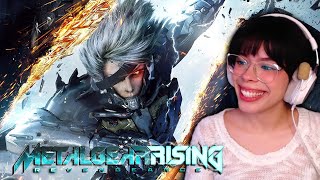 I Played METAL GEAR Rising: Revengeance For The First Time (All Cutscenes/Bosses)