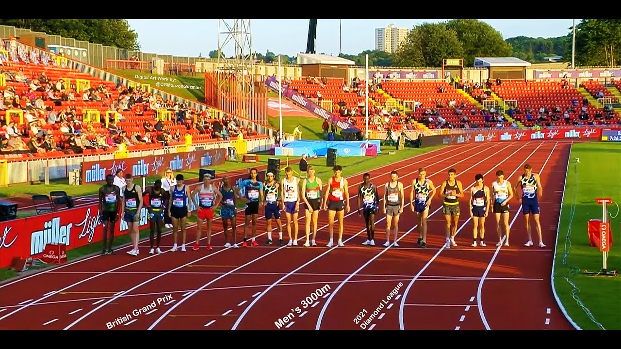 อุณหภูมิ ที่ โตเกียว  Update 2022  Men's 3000m.  British Grand Prix.  Diamond League.  Gateshead, Great Britain, July 13, 2021