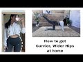 10 min HIP DIPS WORKOUT | how to get curvier, wider hips at home | Grow your side booty 🍑