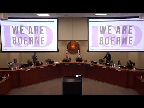 Boerne ISD Board of Trustees Meeting June 20th, 2022