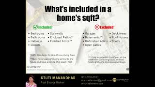 Whats included in home sq ft