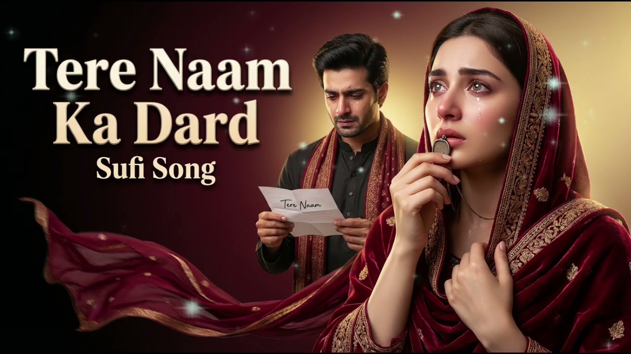 Tere Naam Ka Dard | Heart Touching Sufi Sad Song | Jab Tera Naam Hi Dard Ban Kar Rooh Mein Bas Gaya