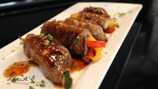 Teriyaki Steak Rolls | Featuring Backyard Que-N Seasoning | Episode 190
