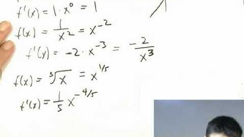 2.3.1 Basic Differentiation