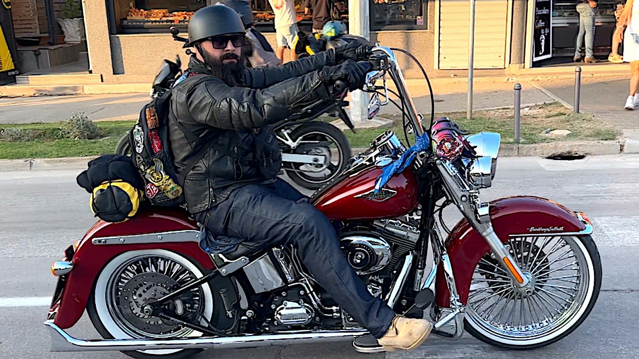 Roaring Engines & Rally Night Atmosphere | Harley-Davidson European Hog Rally 2025 – Medulin Croatia