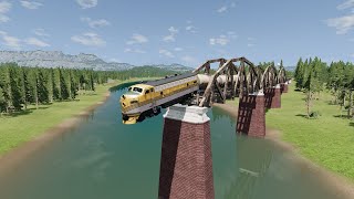 Trains Crash and Fails #002 - BeamNG drive - BNG fortnite