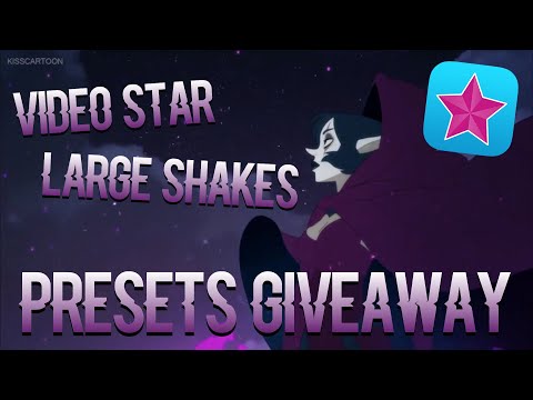 Preset Giveaway Large Video Star Shakes Giveaway Video Star Presets Free By Spritzer S Tutorials