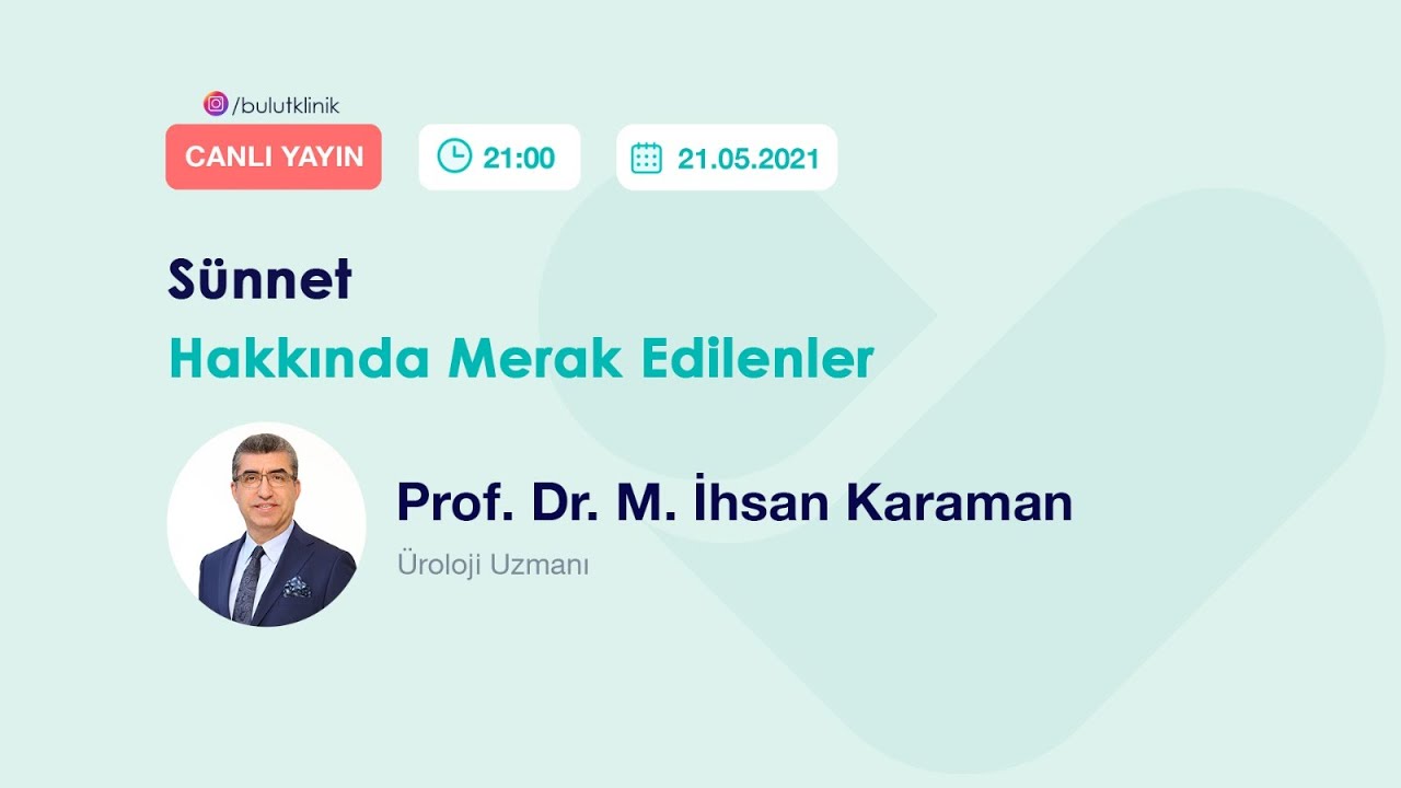 Sünnet Hakkında Merak Edilenler - Prof. Dr. M. İhsan Karaman
