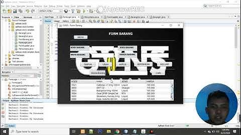 Aplikasi Monitoring Stock Barang (NetBean