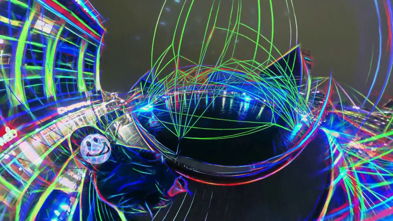 Light City 2017  - Topaz Glow Insta360 Studio Remix