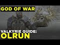 God of war olrun the valkyrie boss fight guide