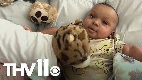 Baby saved by world