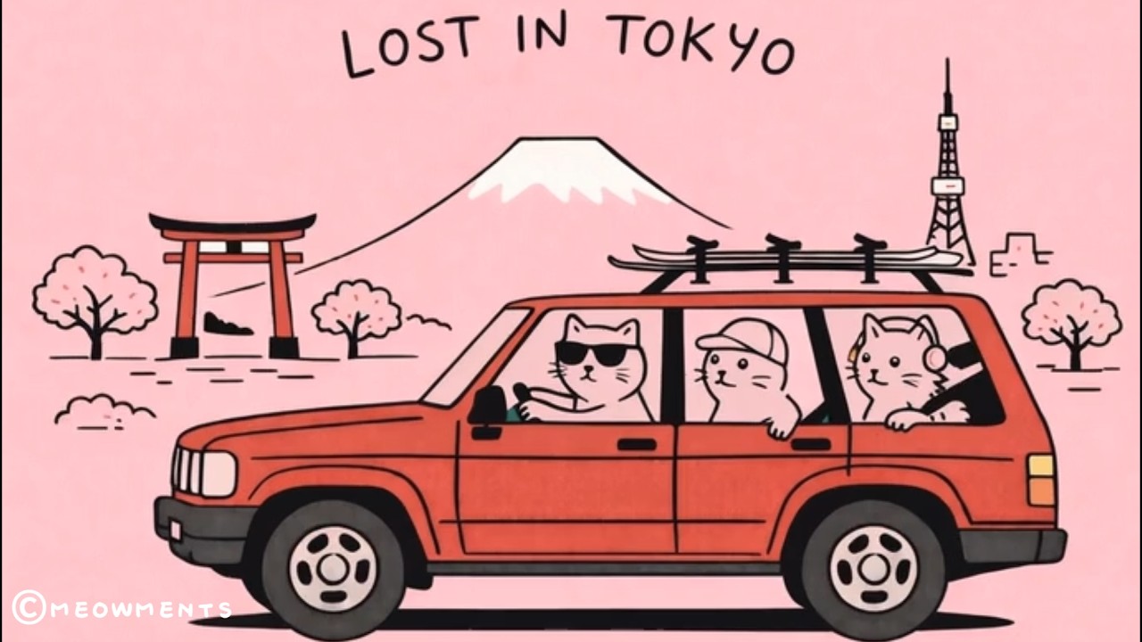 pov: driving through Tokyo as the city slowly lights up 🌆 (Groove • Jazzhop)