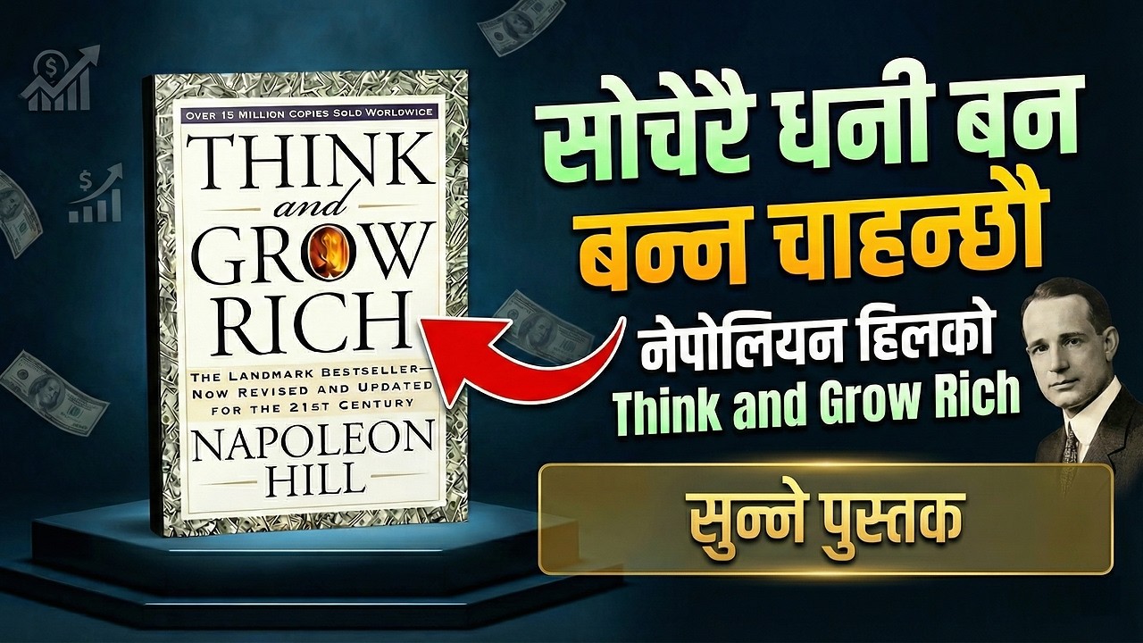 Napoleon Hill को पावरफुल धनी बनाउने रुल्स | Think and Grow Rich Nepali Summary