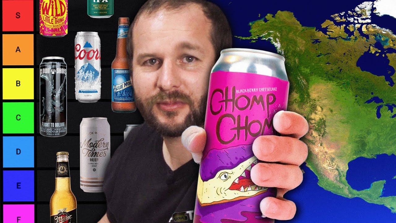 Australians Rate American Beers - S-F Tier List
